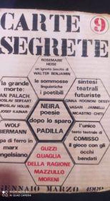 Carte segrete (9) - copertina