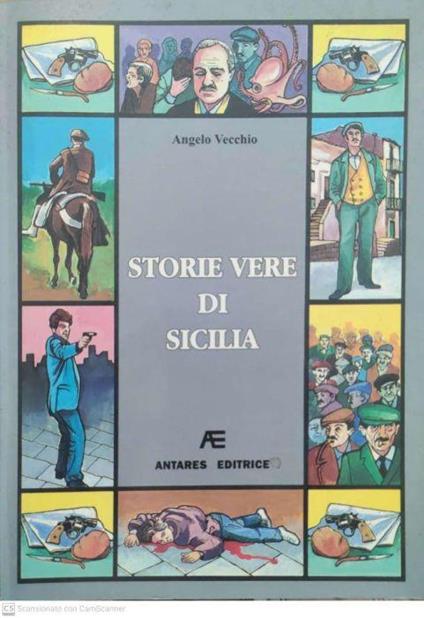 Storie vere di Sicilia - Angelo Vecchio - copertina