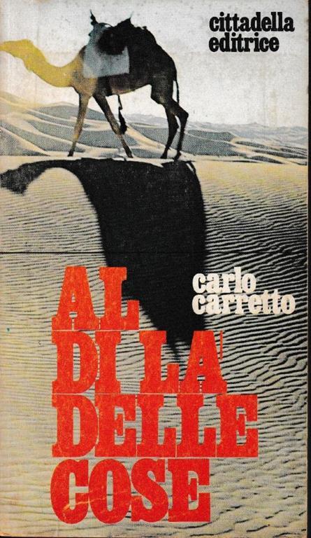 Al di là delle cose - Carlo Carretto - copertina