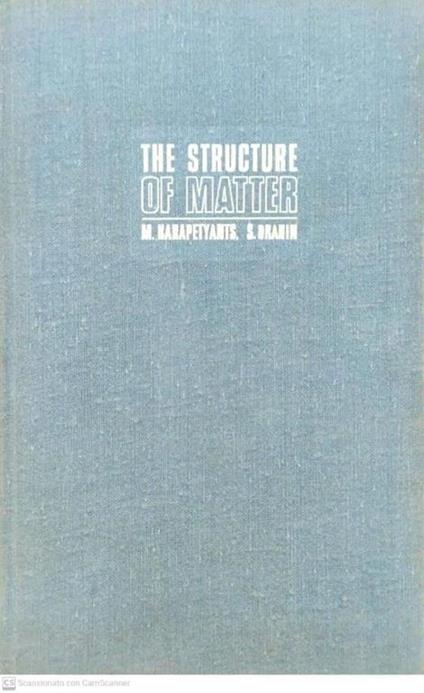 The structure of matter - copertina