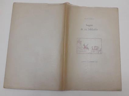 Sogno di un bibliofilo - Gino Doria - copertina