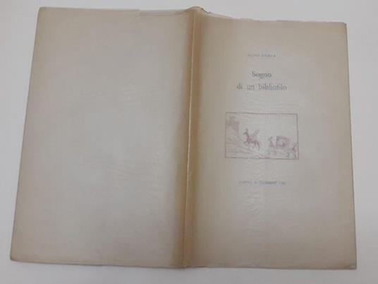 Sogno di un bibliofilo - Gino Doria - copertina