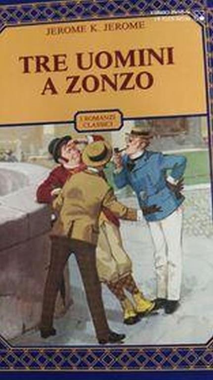Tre uomini a zonzo - Jerome K. Jerome - copertina