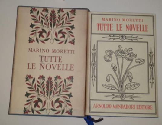 Tutte le novelle - Marino Moretti - copertina
