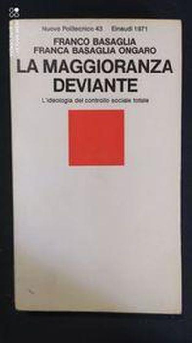 L' istituzione negata - Franco Basaglia - copertina