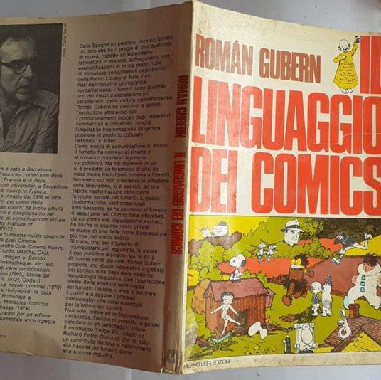 Il linguaggio dei comics - Roman Gubern - copertina