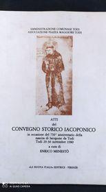 Atti del convegno storico iacoponico - Enrico Menestò - 2