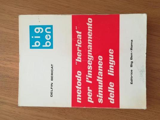 Metodo "bericat" per l'insegnamento simultaneo delle lingue - copertina