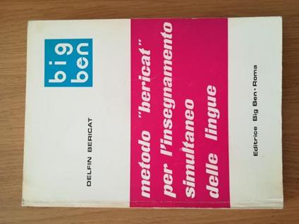 Metodo "bericat" per l'insegnamento simultaneo delle lingue - copertina