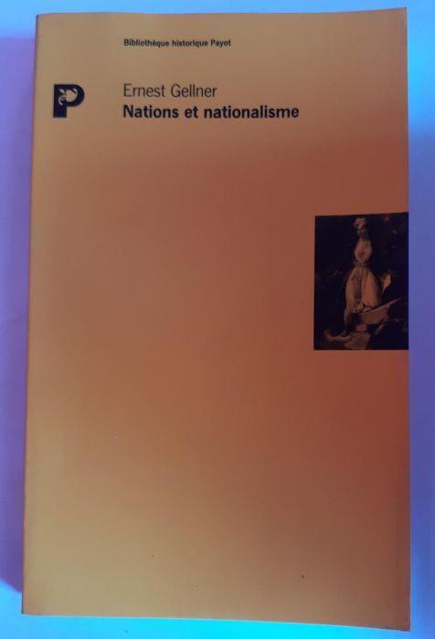 Nations et nationalisme - Ernest Gellner - copertina