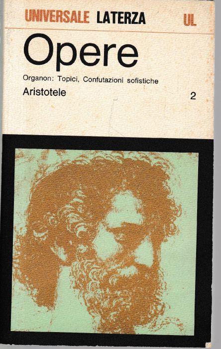 Opere vol. 2° - Aristotele - copertina