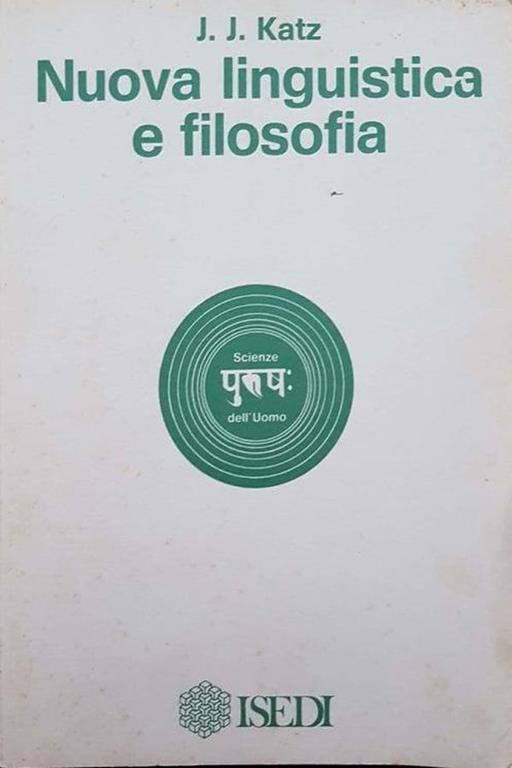 Nuova linguistica e filosofia - copertina