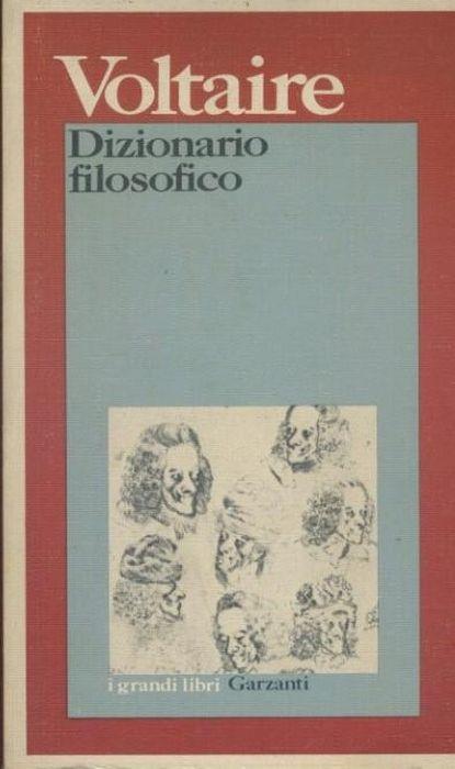 Dizionario filosofico - Voltaire - copertina