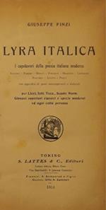 Lyra italica: i capolavori della poesia italiana moderna