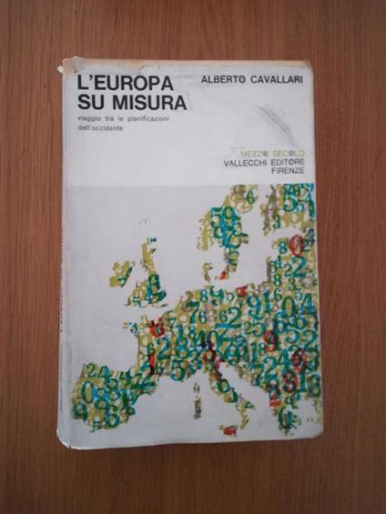 L' Europa su misura - Alberto Cavallari - copertina
