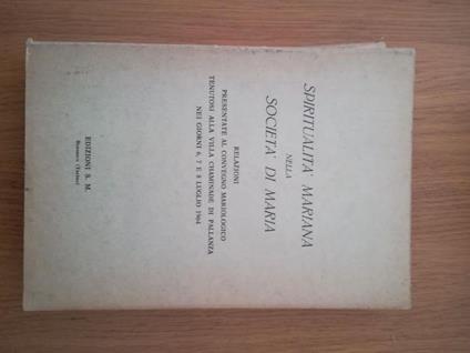 Spiritualità Mariana nella società di Maria - copertina