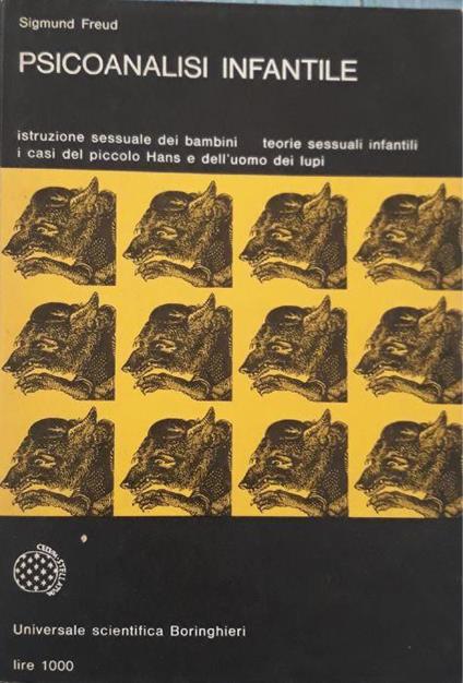 Psicoanalisi infantile - Sigmund Freud - copertina