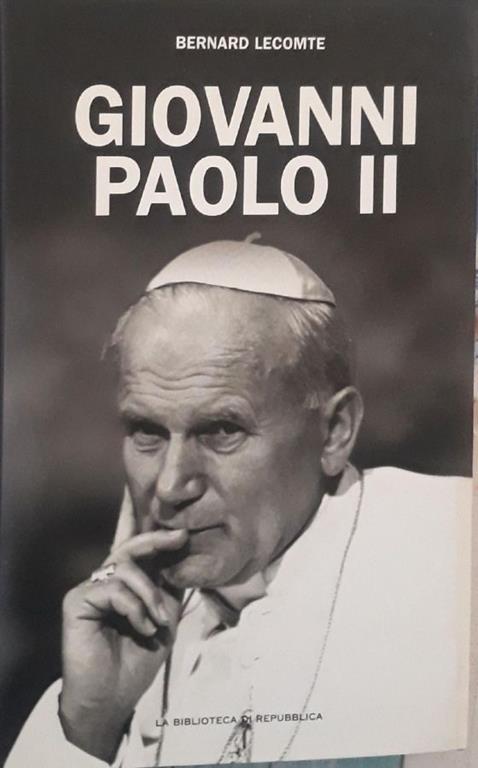 Giovanni Paolo II - Bernard Lecomte - copertina