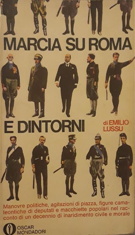 Marcia su Roma e dintorni - Emilio Lussu - copertina
