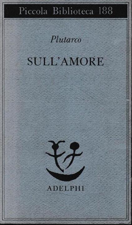 Sull'amore - Plutarco - copertina