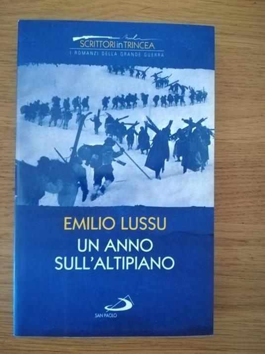 Un anno sull'altipiano - Emilio Lussu - copertina