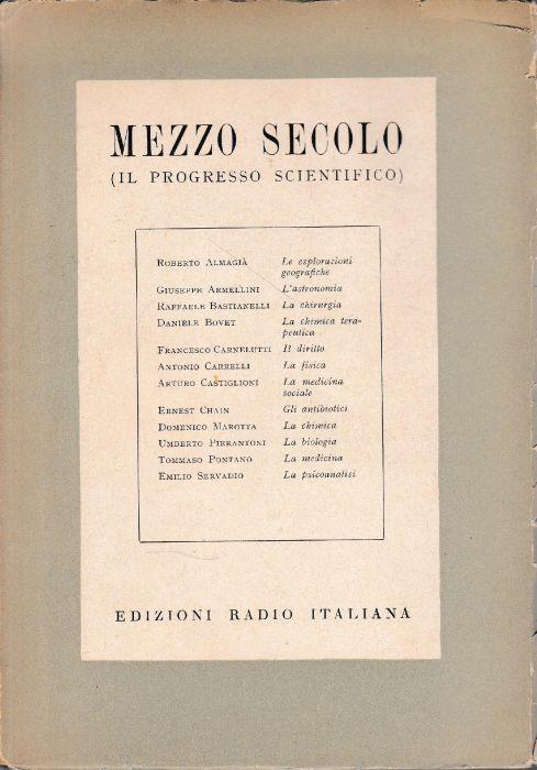 Mezzo secolo (il progresso scientifico) - copertina