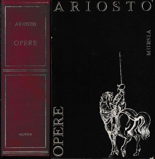 Opere di Ludovico Ariosto - Adriano Seroni - copertina