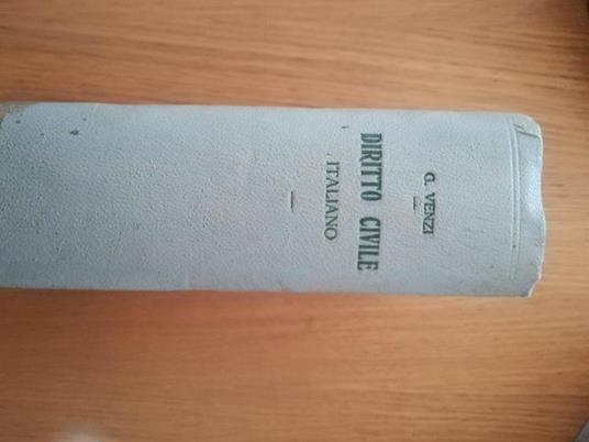 Manuale di diritto civile italiano - Giulio Venzi - copertina