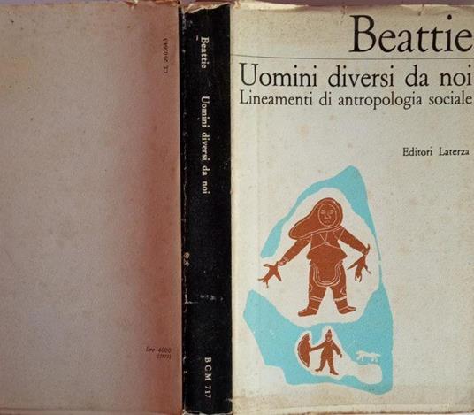 Uomini diversi da noi. Lineamenti di antropologia sociale - John Beattie - copertina