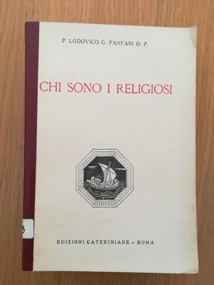 Chi sono i religiosi - copertina