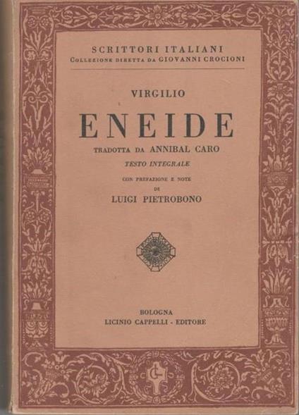 Enaide - Publio Virgilio Marone - copertina