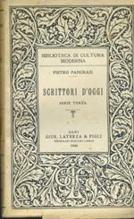 Scrittori d'oggi. Serie terza