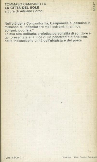 La città del sole - Tommaso Campanella - 2