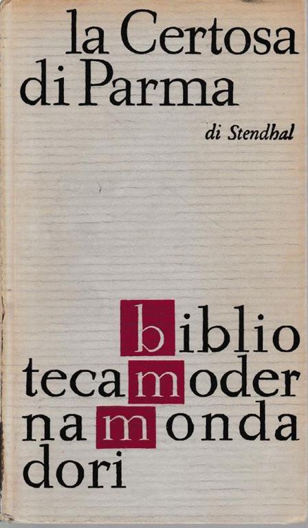 La Certosa di Parma - Stendhal - copertina