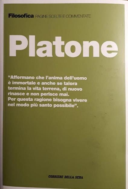 Platone - Roberto Radice - copertina