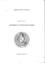 Contributi di archeologia peligna, con 34 tavole in b. n