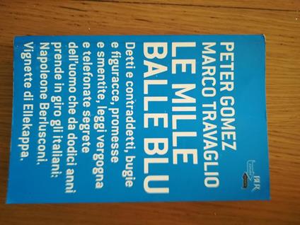 Le mille balle blu - Peter Gomez - copertina