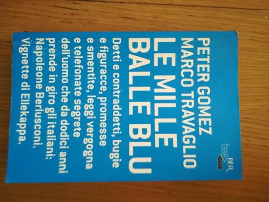Le mille balle blu - Peter Gomez - copertina