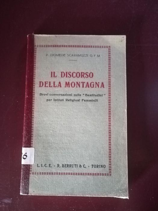 Il discorso della montagna - copertina