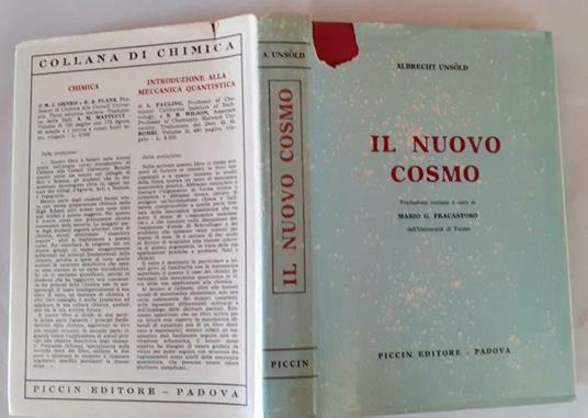Il nuovo cosmo - Albrecht Unsold - copertina