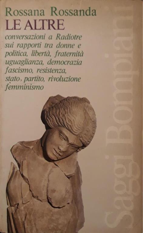 Le  altre - Rossana Rossanda - copertina