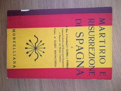 Martirio e risurrezione di Spagna - copertina