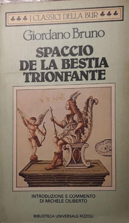 Spaccio de la bestia trionfante - Giordano Bruno - copertina