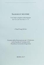 Sagesse et Mystère. Une étude exégético-Théologique de Cor 2,6-16 e Ep 3,1-13