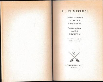 Il  tumistufi - Peter Chambers - copertina