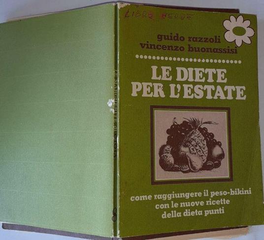 Le diete per l'estate - Guido Razzoli - copertina