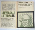 Il mondo come volonta' e rappresentazione