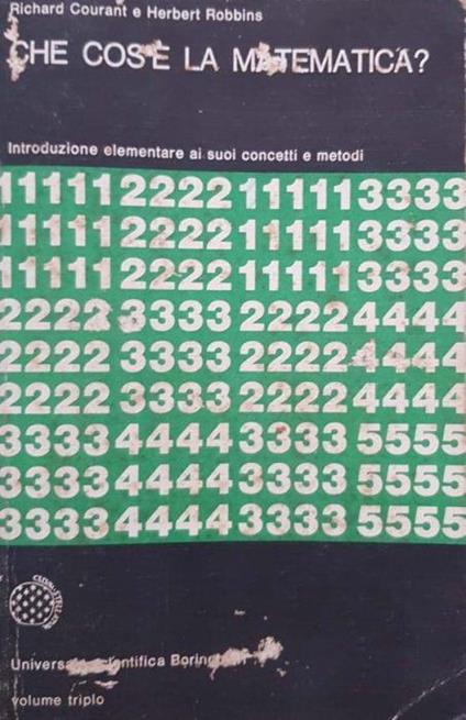 Che cos'è la matematica? - copertina