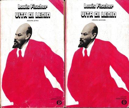 Vita di Lenin, due volumi - Louis Fischer - copertina