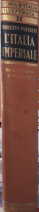 L' Italia imperiale: da Ottaviano a Teodosio (Volume II) - Roberto Paribeni - copertina